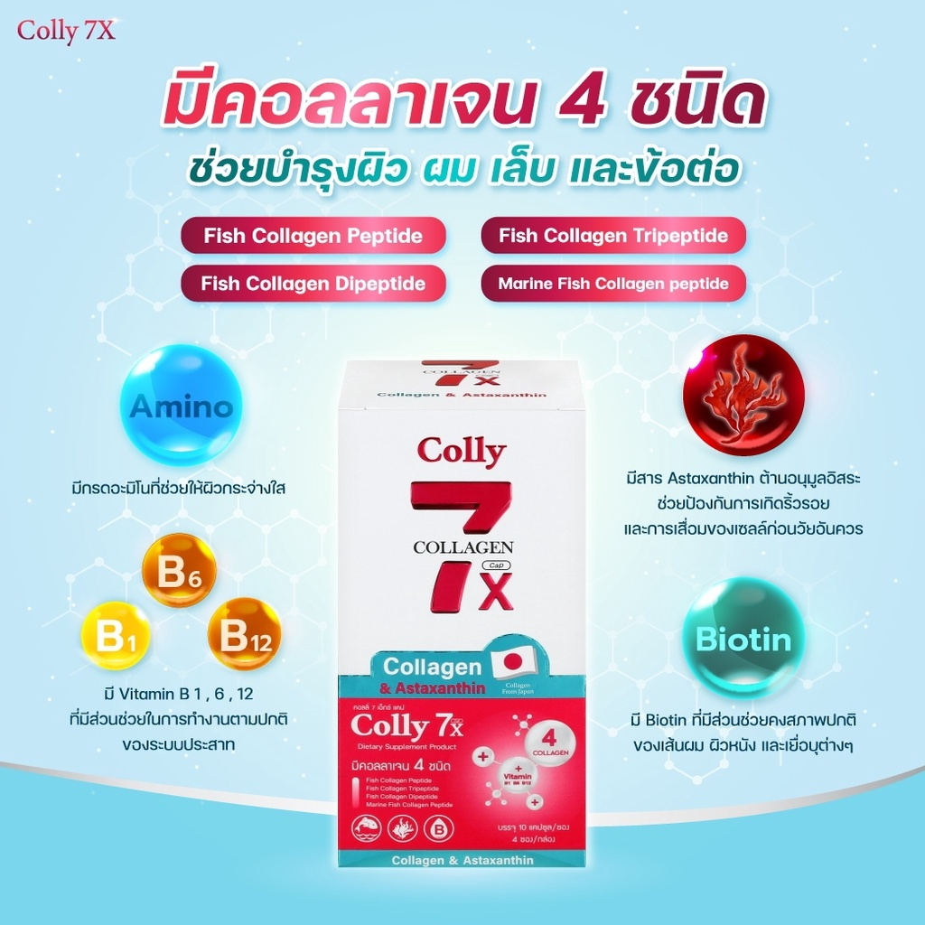 โปร-1แถม1-colly-7x-collagen-คอลลี่-เจ็ดเอ็กซ์-คอลลาเจน-1กล่องบรรจุ-4-ซอง