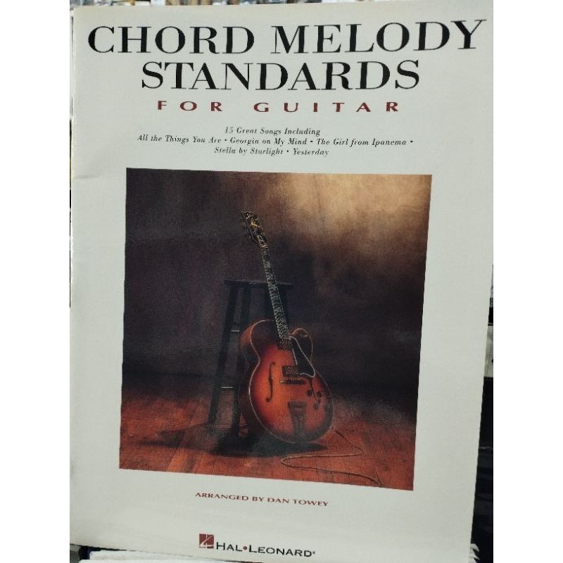 chord-melody-standards-for-guitar-073999991284ลดพิเศษตำนิปกยับ