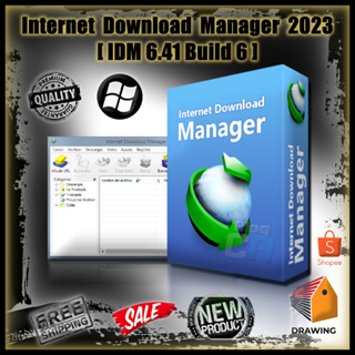 [P50] - โปรแกรมช่วยดาวน์โหลด IDM 6.41 Build 6💥Internet Download Manager 2023💥