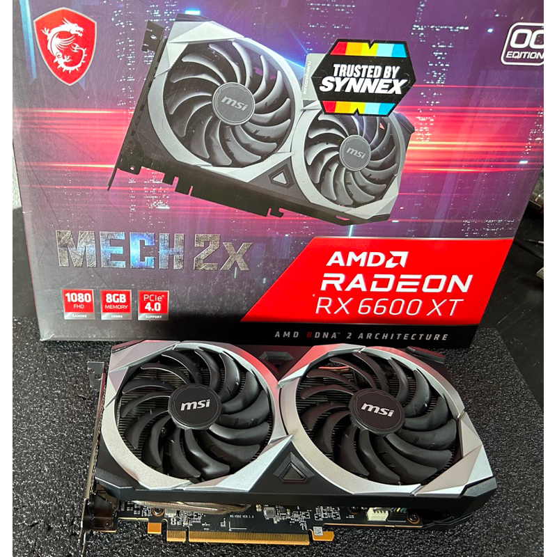 RX6600XT Msi MechX2 8GB | Shopee Thailand