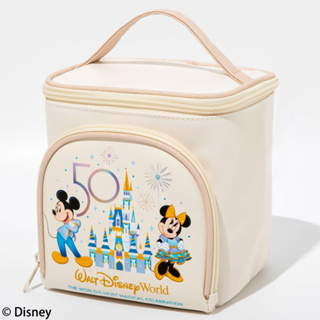 Walt Disney World VANITY POUCH กระเป๋าใส่เครื่องสำอางมิกกี้และมินนี่ ครบรอบ 50 ปี