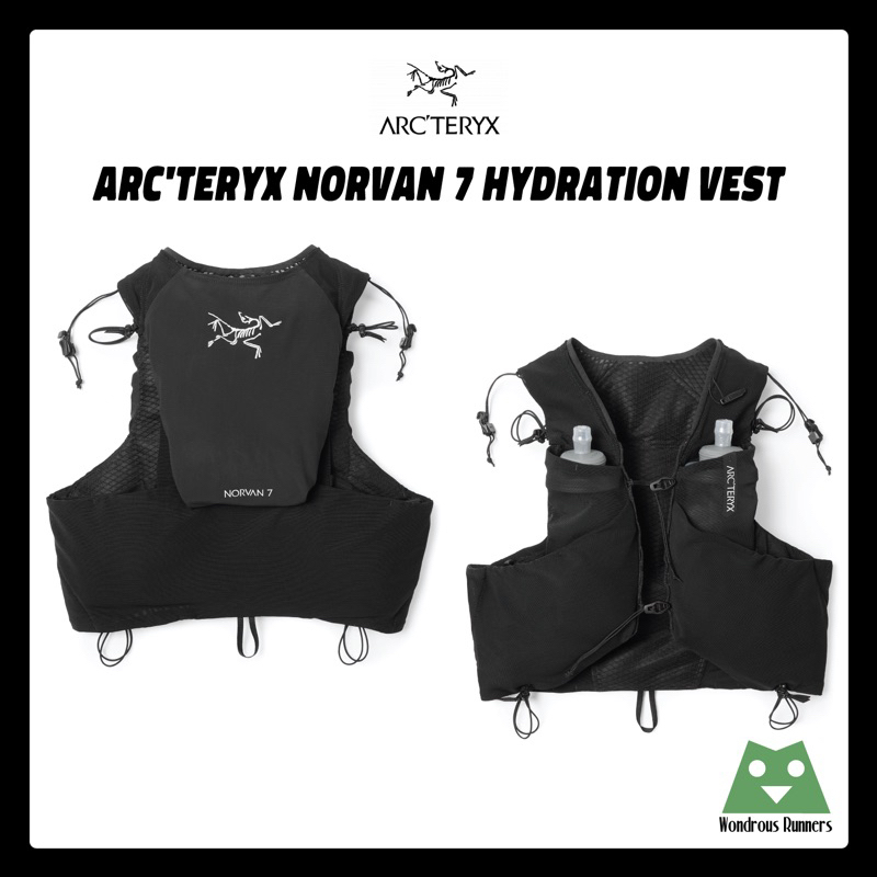 เป้น้ำ Arc’teryx Norvan 7L Hydration Vest Black Arcteryx Shopee