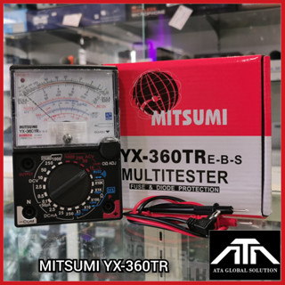 มิเตอร์วัดไฟ มัลติมิเตอร์ แบบอนาล็อก แบบเข็ม MITSUMI meter YX-360TR โอม มิเตอร์ โวลมิเตอร์ อย่างดี มิสซูมิมิเตอร์ มิเตอ