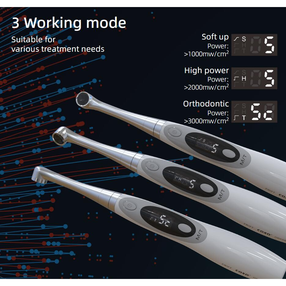 เครื่องฉายแสงทางทันตกรรมรุ่น-swift-แบรนด์-coxo-สำหรับงาน-ortho-oper-swift-curing-light