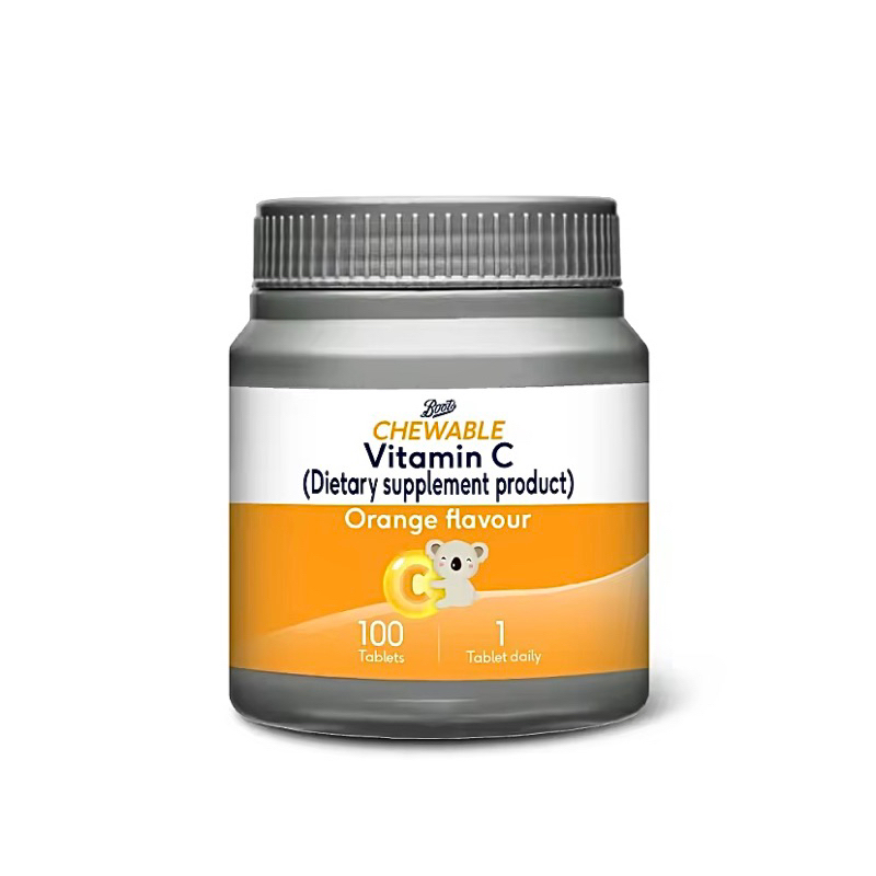BOOTS CHEWABLE VITAMIN C 50mg/100 เม็ด Shopee Thailand