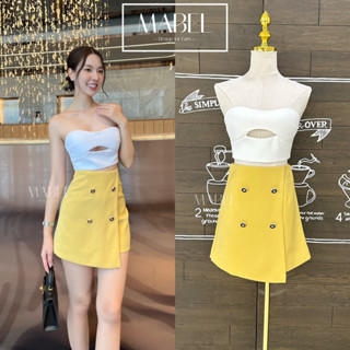 Code  M0002 ชุดเซทไปคาเฟ่ ชุดเซทลุคคุณหนู งานป้าย Mabel