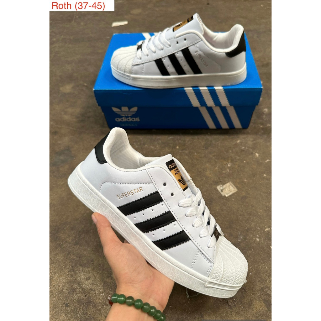 adidas-superstar-รองเท้าผ้าใบผูกเขือก