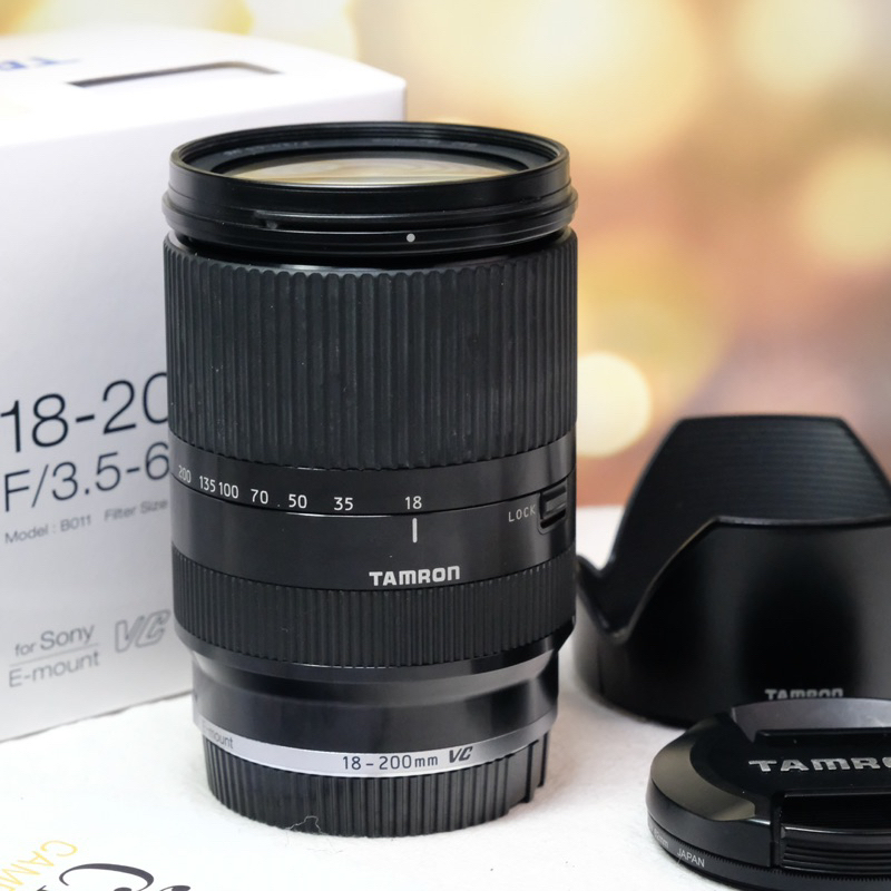 TAMRON 18200 F 3.56.3 VC Emount for sony (มือสอง) Shopee Thailand