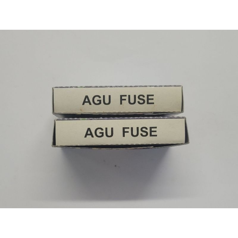 1หลอด-agu-fuse-ฟิวส์รถยนต์-ฟิวส์เครื่องเสียง-ฟิวส์หลอดแก้วทอง-ขนาด10-38mm