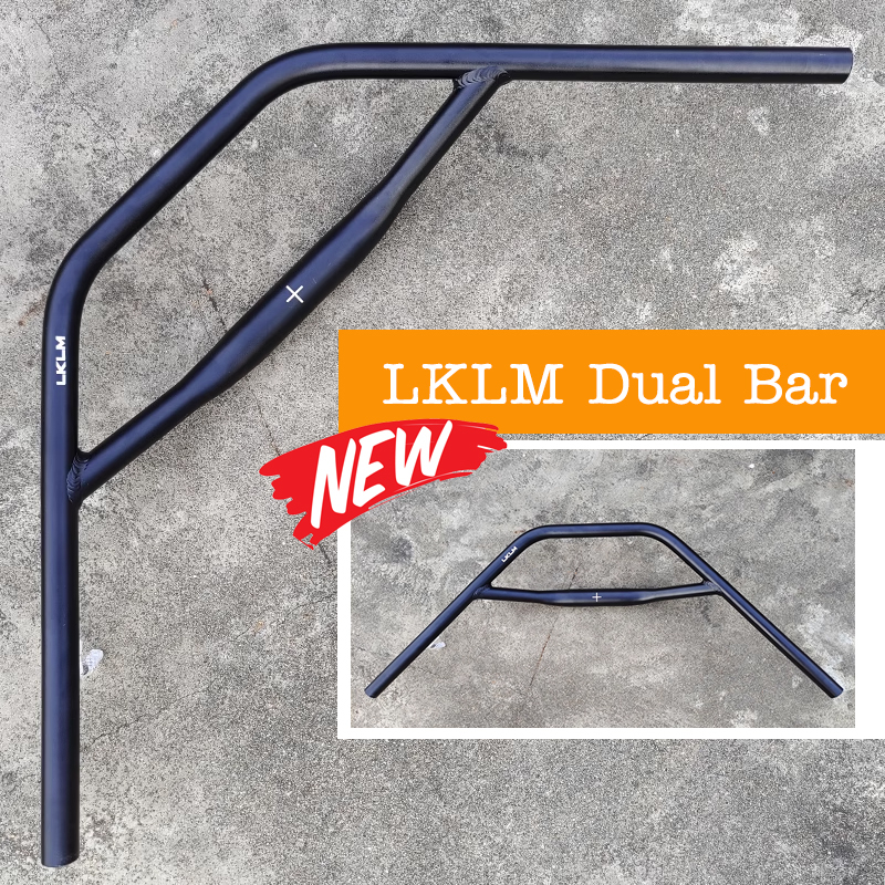 new-lklm-dual-bar-gravel-handlebar-แฮนด์จักรยาน-แนวทัวร์ริ่ง-สายลุย-สาย-bikepacking-หรือ-ใช้ในเมืองสบายๆ