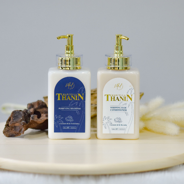 thanin-whipping-hair-conditioner-coconut-oil-amp-keratin-300ml-ผลิตภัณฑ์ครีมนวดผม-ช่วยบำรุง-ฟื้นฟู