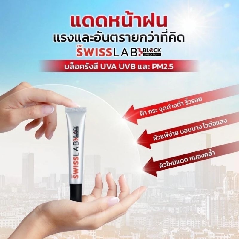 swiss-lab-blockspf-50-pa-เป็นกันแดดที่ช่วยปกป้องผิวทุกมิติ