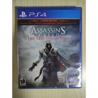 (มือ1) PS4​ -​ Assassins Creed : The Ezio collection (Z.all)​*แผ่นหลุดจากที่ล็อค