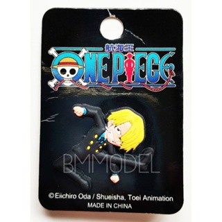 กระดุมรองเท้าลายซันจิ การ์ตูนเรื่องวันพีช​ ONEPIECE​ Joint Shoebadge