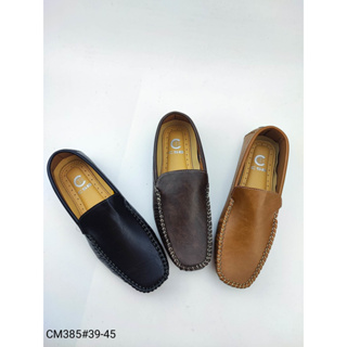 CM385รองเท้าหนังนิ่มไซส์39-45มี3สี