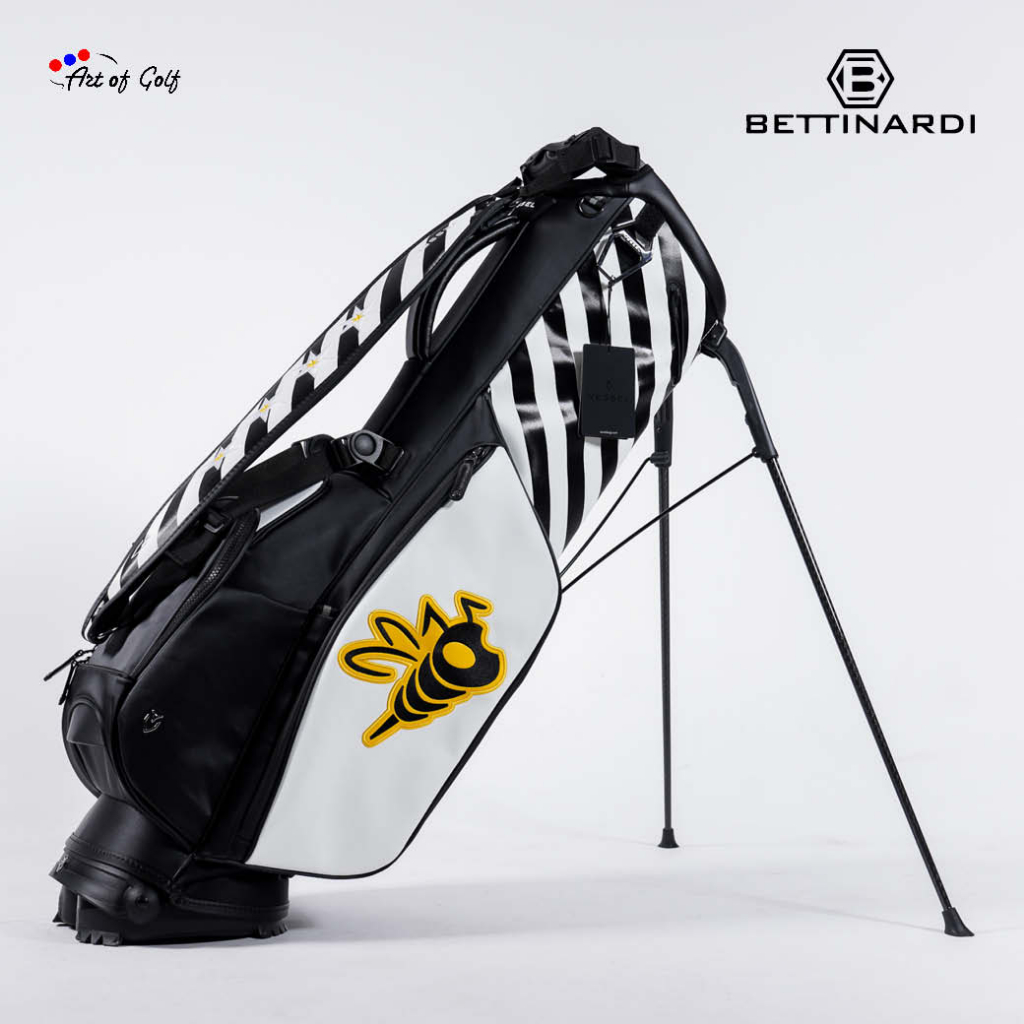 VESSEL X BETTINARDI VLS LUX STINGER BLACK/WHITE STAND BAG main image 0