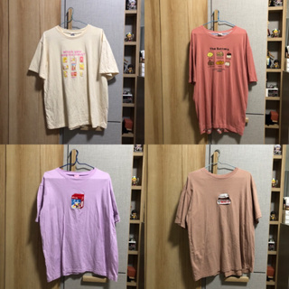 (พร้อมส่ง 🚚) รวมเสื้อยืด oversize ครอป มือสอง ราคา 49 บาททุกตัว! 👯‍♀️💃