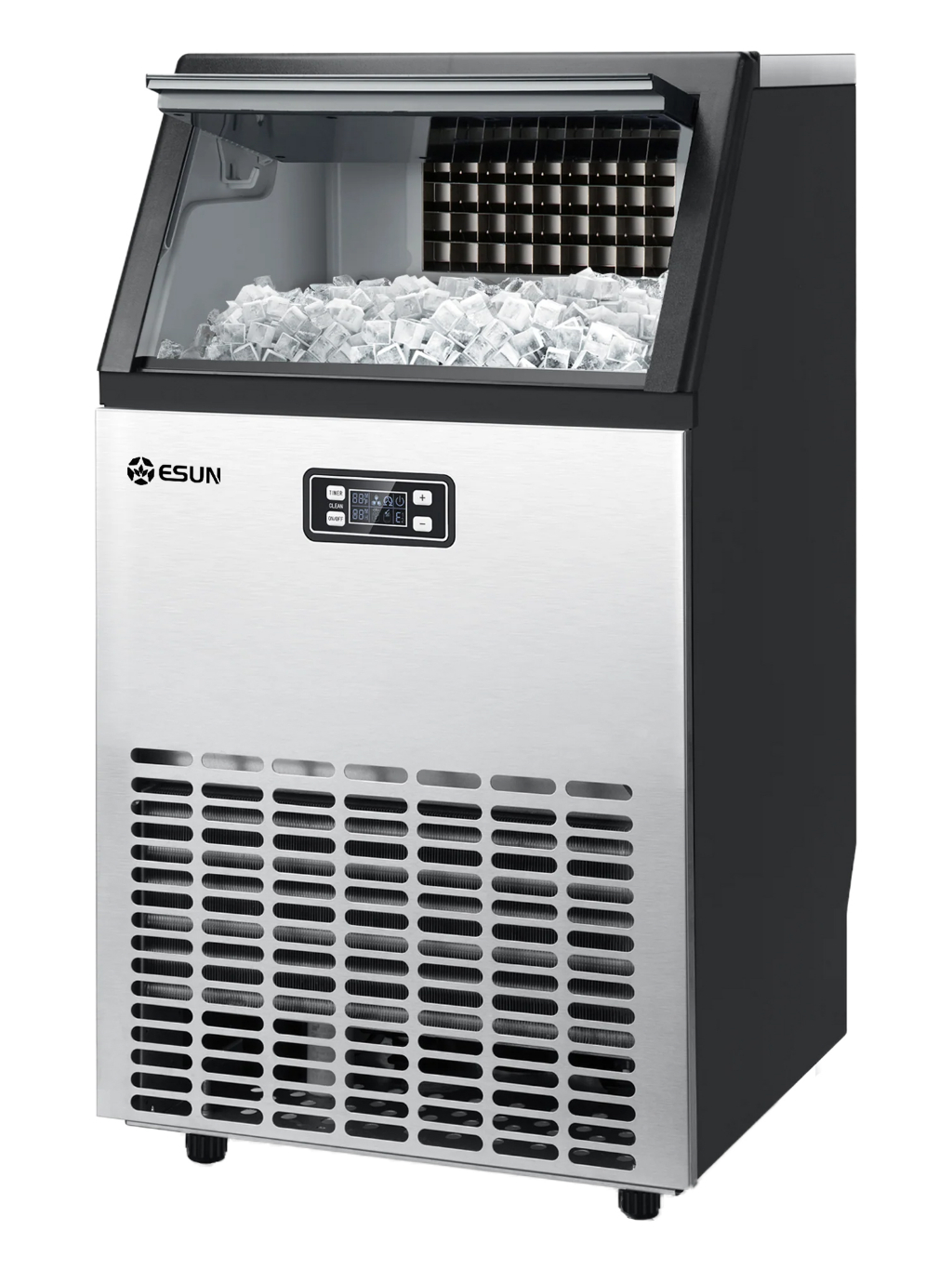 esun-เครื่องทำน้ำแข็ง-สำหรับร้านอาหาร-คาเฟ่-สำนักงาน-ขนาด-45kg-ผลิตน้ำแข็งก้อนเหลี่ยม-เหมาะสำหรับร้านกาแฟขนาดกลาง