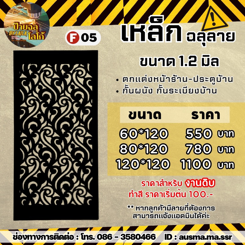 ป้ายกำแพง-เหล็กฉลุลาย-หนา-1-2-มิล