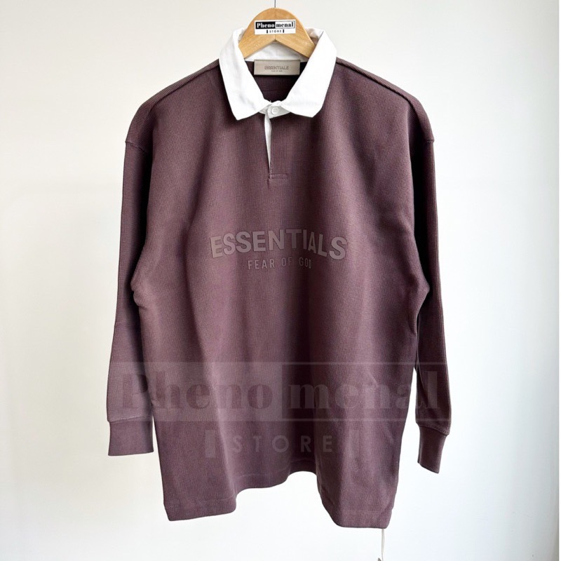 [เก็บโค้ดรับส่วนลดเพิ่ม] เสื้อ Fear of God ESSENTIALS Spring23 Waffle ...
