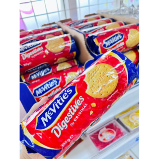 McVities แมคไวตี้ส์ ไดเจสทีฟ บิสกิตข้าวสาลี (355กรัม)