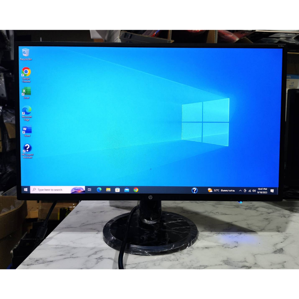 จอ (MONITOR) HP N246v FHD IPS 24" นิ้ว Shopee Thailand