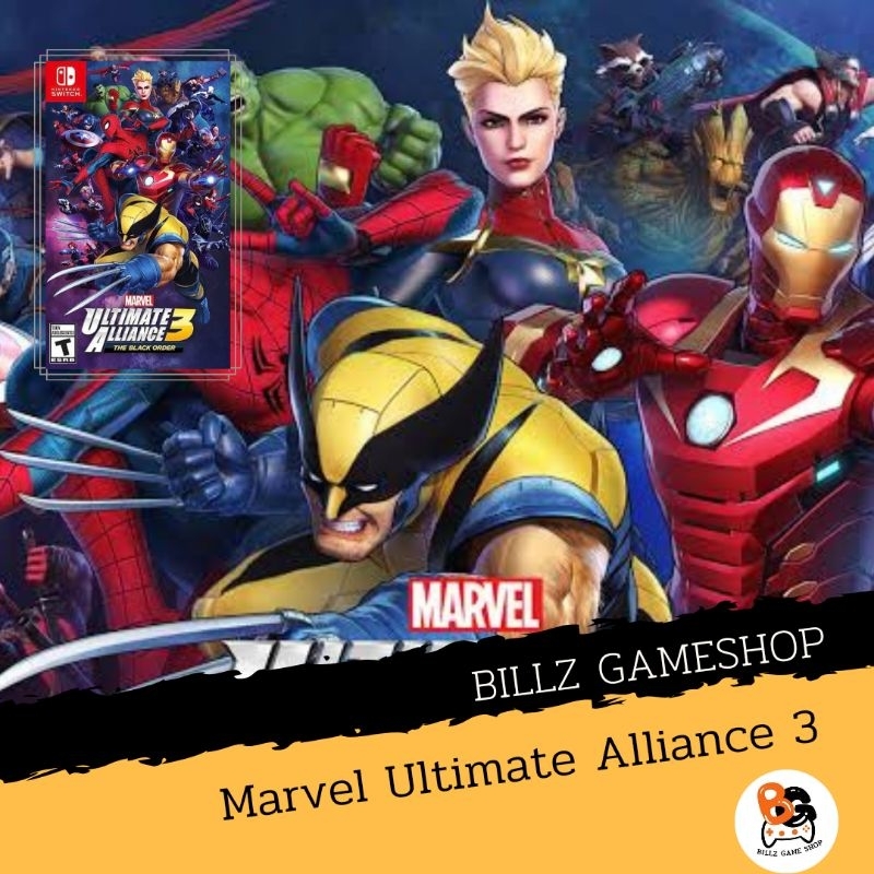 ไลฟ์2ทุ่ม-ลดเหลือ-1-160-บาท-เก็บโค้ดในไลฟ์-มือ1-nintendo-switch-marvel-ultimate-alliance-3