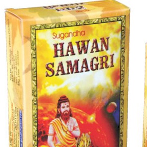 SUGANDHA Hawan Samagri 100gm |100% Pure and Natural | Mixture of Various Dried Herbal Roots and Leaves for Vedic Yagya