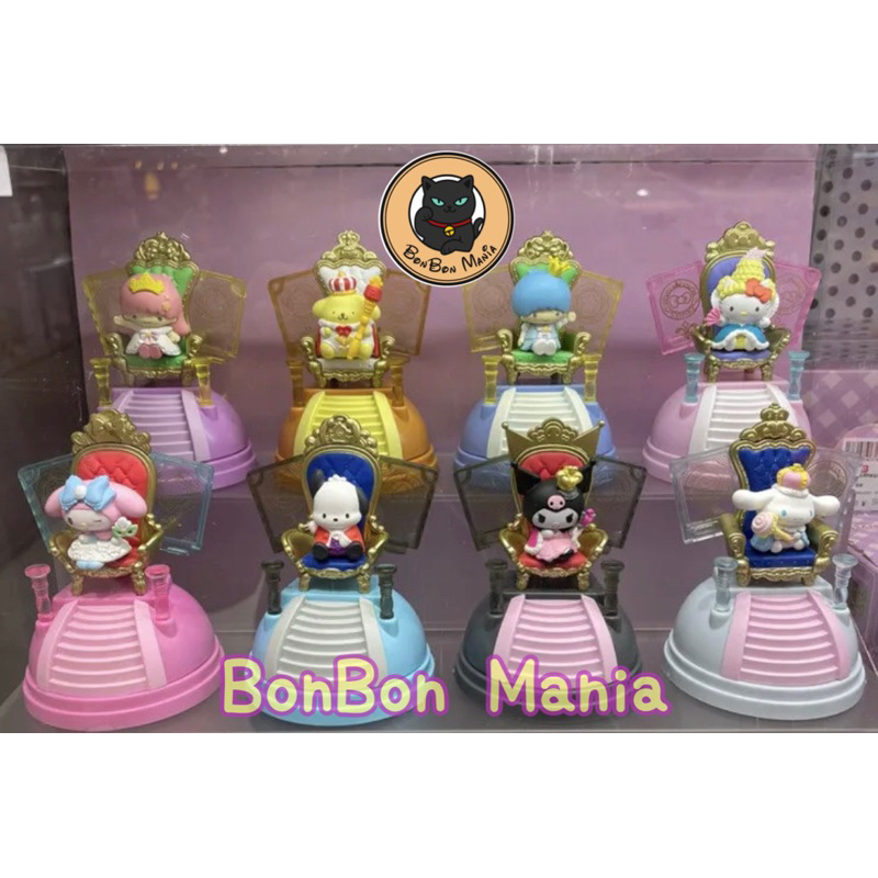 [แบบแยก-เลือกตัวได้]Sanrio Characters Royal Chair series blind box set
