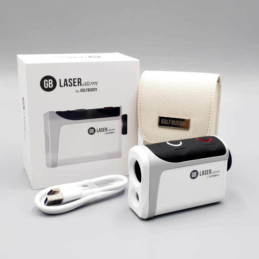 GOLFBUDDY Laser Atom, Sleeker Compact Design, Golf Laser Rangefinder