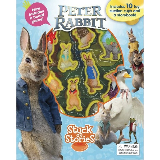 [หนังสือมือสอง] Peter Rabbit - Stuck On Stories (ปกแข็ง) | Shopee Thailand