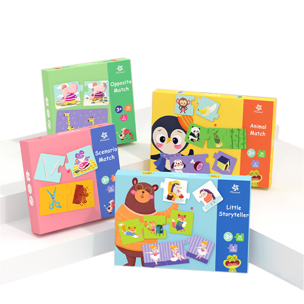 Pinwheel จิ๊กซอว์สำหรับเด็กก่อนวัยเรียน Logic game puzzle ของเล่นเด็ก ...