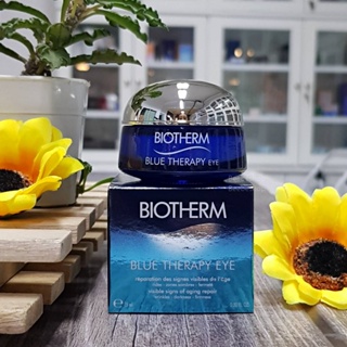 Biotherm Blue Therapy Eye 15ml Tester box ครีมบำรุงผิวรอบดวงตา EXP.12/2023