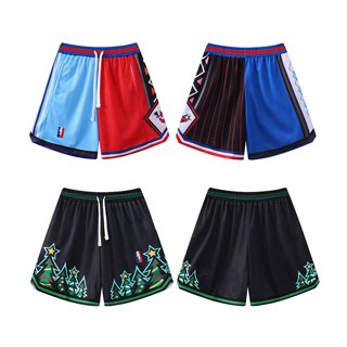 กางเกงบาส Bulls, Christmas Basketball Shorts แบบสั้น ใส่ได้ทั้งผู้ชาย,ผู้หญิง เล่นกีฬา บาสเกตบอล, แฟชั่น, ออกกำลัง