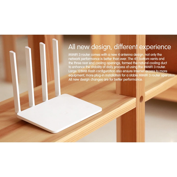 Mi Router 3 Dual Band ปล่อยสัญญาณทั้ง 2.4 GHz กับ 5 GHz AC1200 สินค้า ...