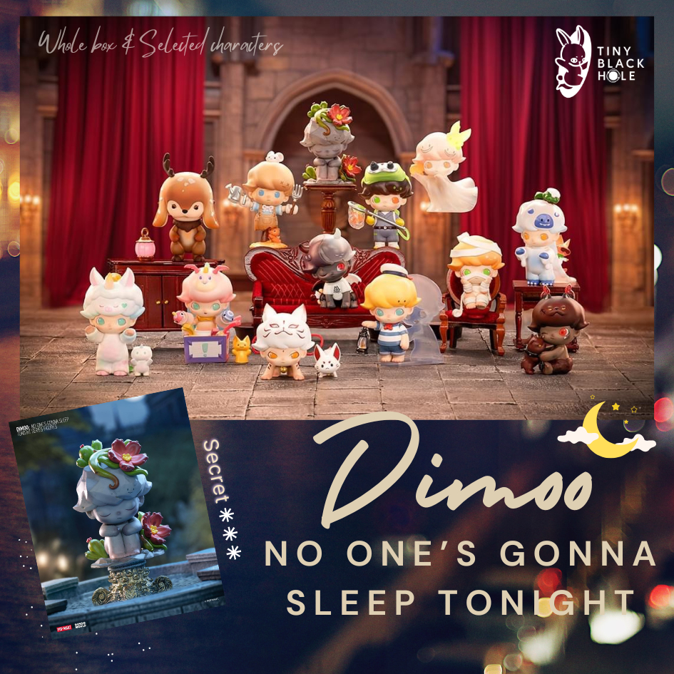 [พร้อมส่ง ตัว Secret] Pop Mart: DIMOO No One's Gonna Sleep Tonight ...
