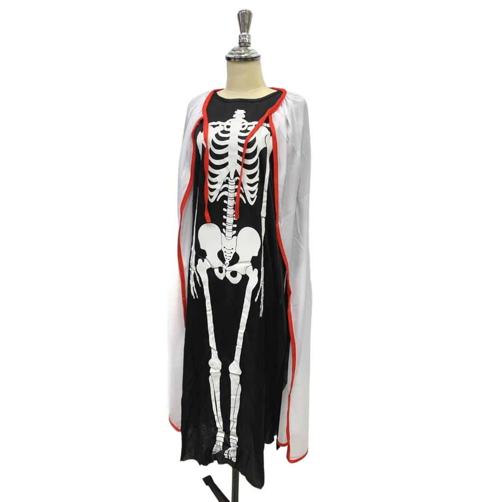 ชุดโครงกระดูก-skeleton-ชุดแฟนซี-ชุดฮาโลวีน-halloween-ด่วนมีส่งgrab