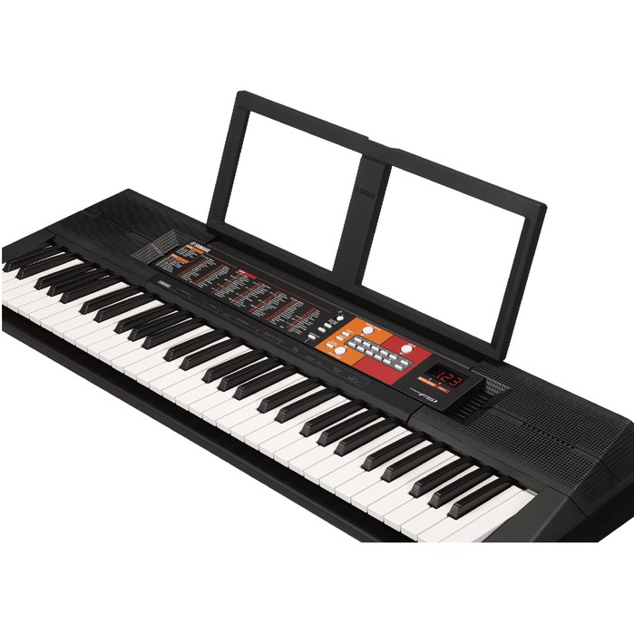 yamaha-psr-f52-คีย์บอร์ด-yamaha-psr-f51-f52-แถมฟรี-ขาตั้ง-ที่วางโน้ต-เก้าอี้ปรับระดับได้-adapter-ประกันศูนย์