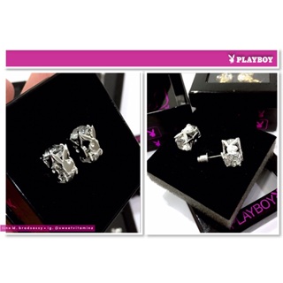 Playboy stud earring ต่างหู Playboy สวยมากๆ คะ สินค้าใหม่ ของแท้ จาก Shop คะ