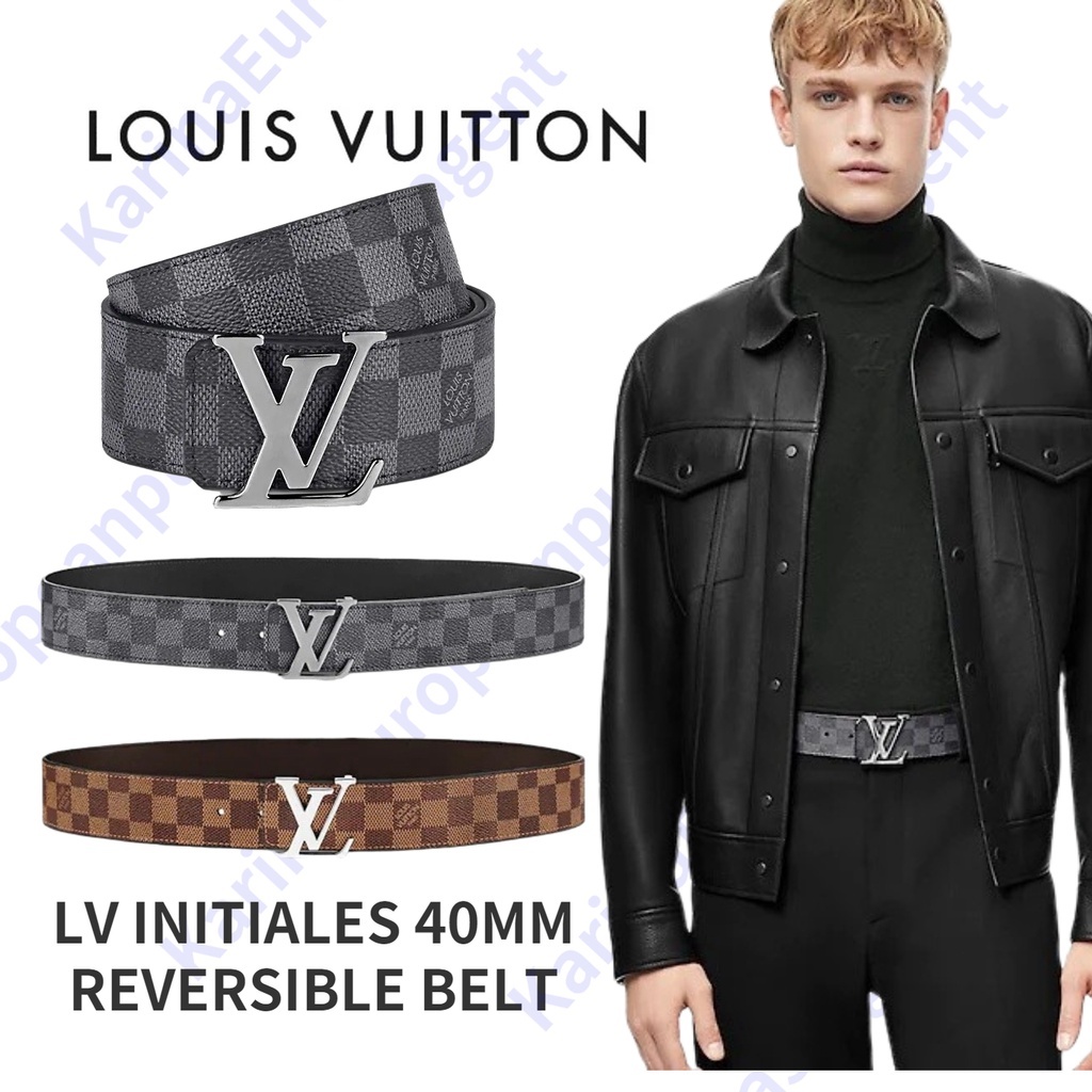 louis vuitton lv initiales 40mm reversible belt