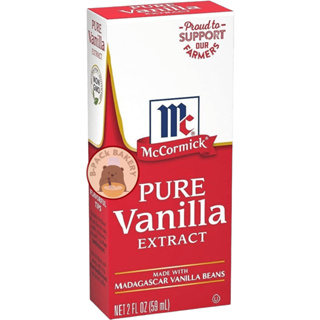(29ml) เพียววานิลลา เอ็กซ์แทรค แม็คคอร์มิค / McCormick Pure Vanilla Extract / 29ml