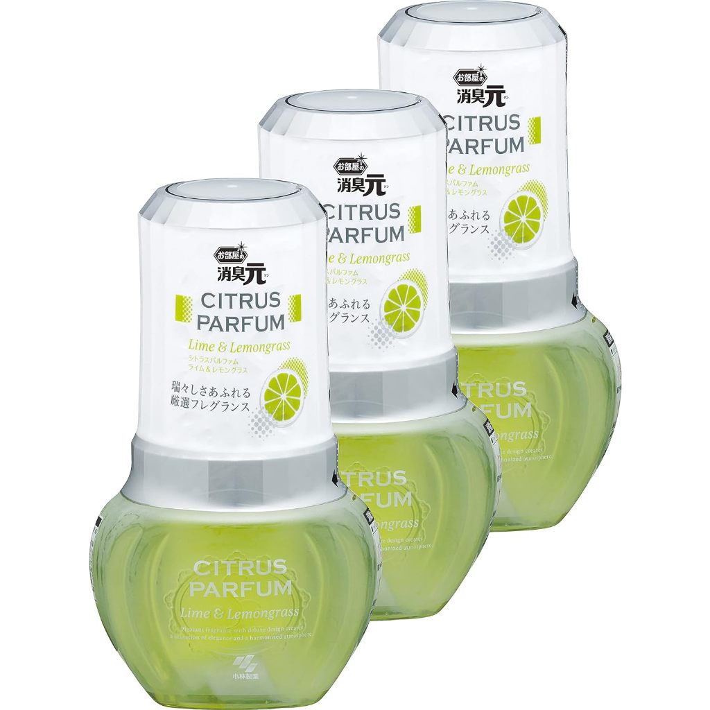 Made in Japan. Room Deodorizer Citrus Parfum Lime & Lemongrass