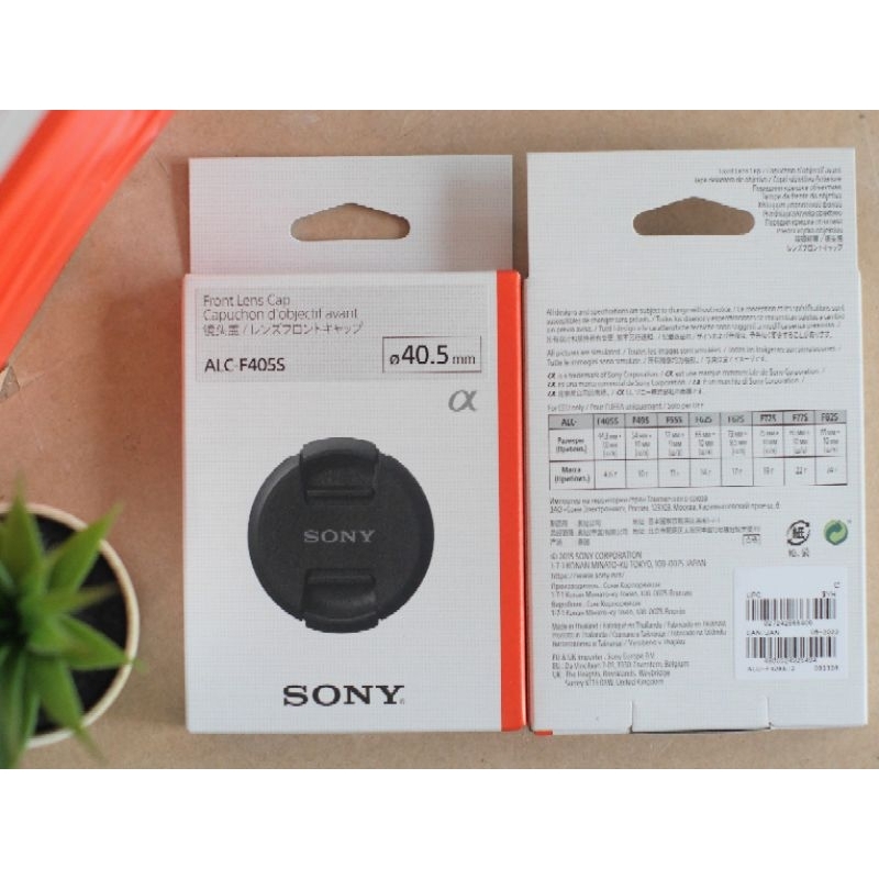 ฝาปิดเลนส์ Sony แท้ Lens Cap 40.5 82 mm A5100 A5300 ZVE10 A7 1650