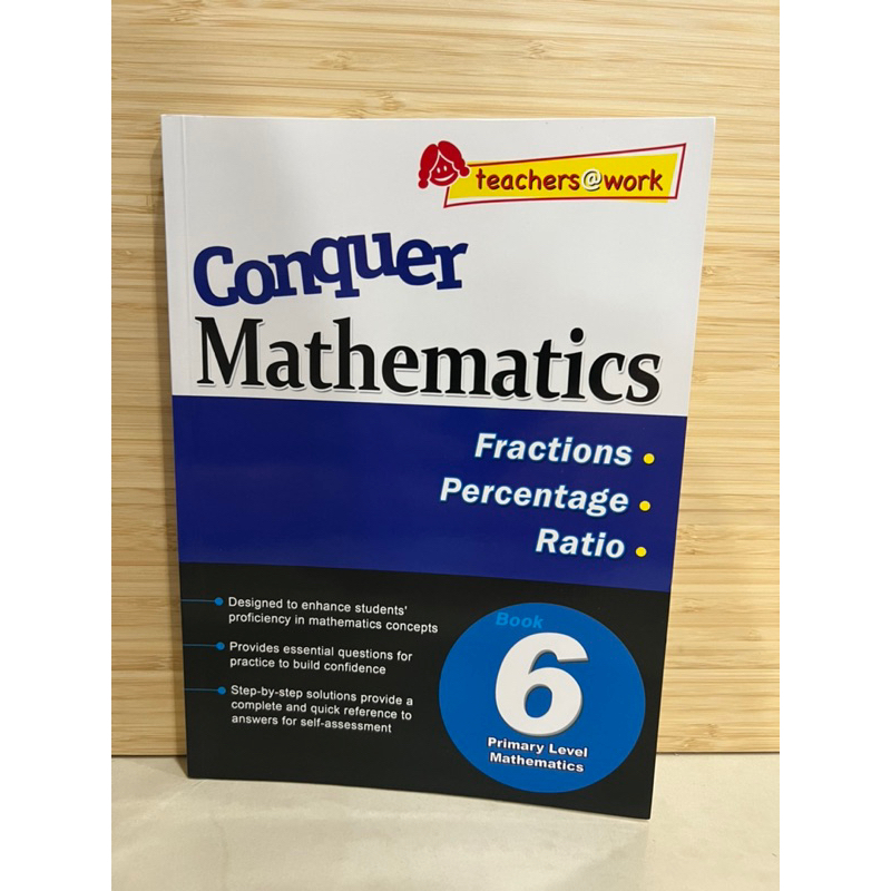 Conquer Mathematics Primary 6 Fractions, Percentage , Ratio แบบฝึกหัด ...