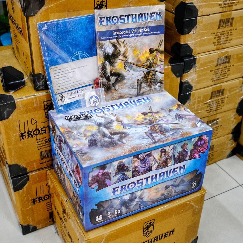 Frosthaven "Kickstarter Edition" Board Game Gloomhaven Shopee Thailand