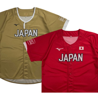 เสื้อเบสบอลทีมชาติ Japan Mizuno Size L