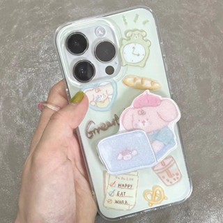 🎁จัดส่งภายใน 24 ชม🎁เคสไอโฟน 14 Pro Max 13 12 11 เคส for เคสไอโฟน11 การ์ตูน ความนิยม แฟชั่น เรียบง่าย ฤดูร้อน Case