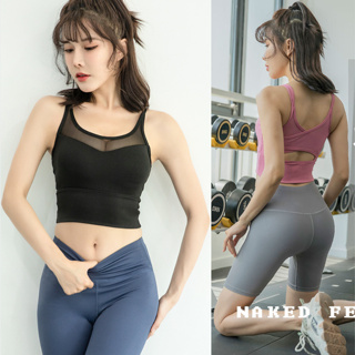 EVE-YOGA-601 Sport Bra สปอร์ตบรา ใส่เที่ยว ออกกำลังกาย ใส่กระชับ มีฟองน้ำ งานสวยผ้าดีมาก