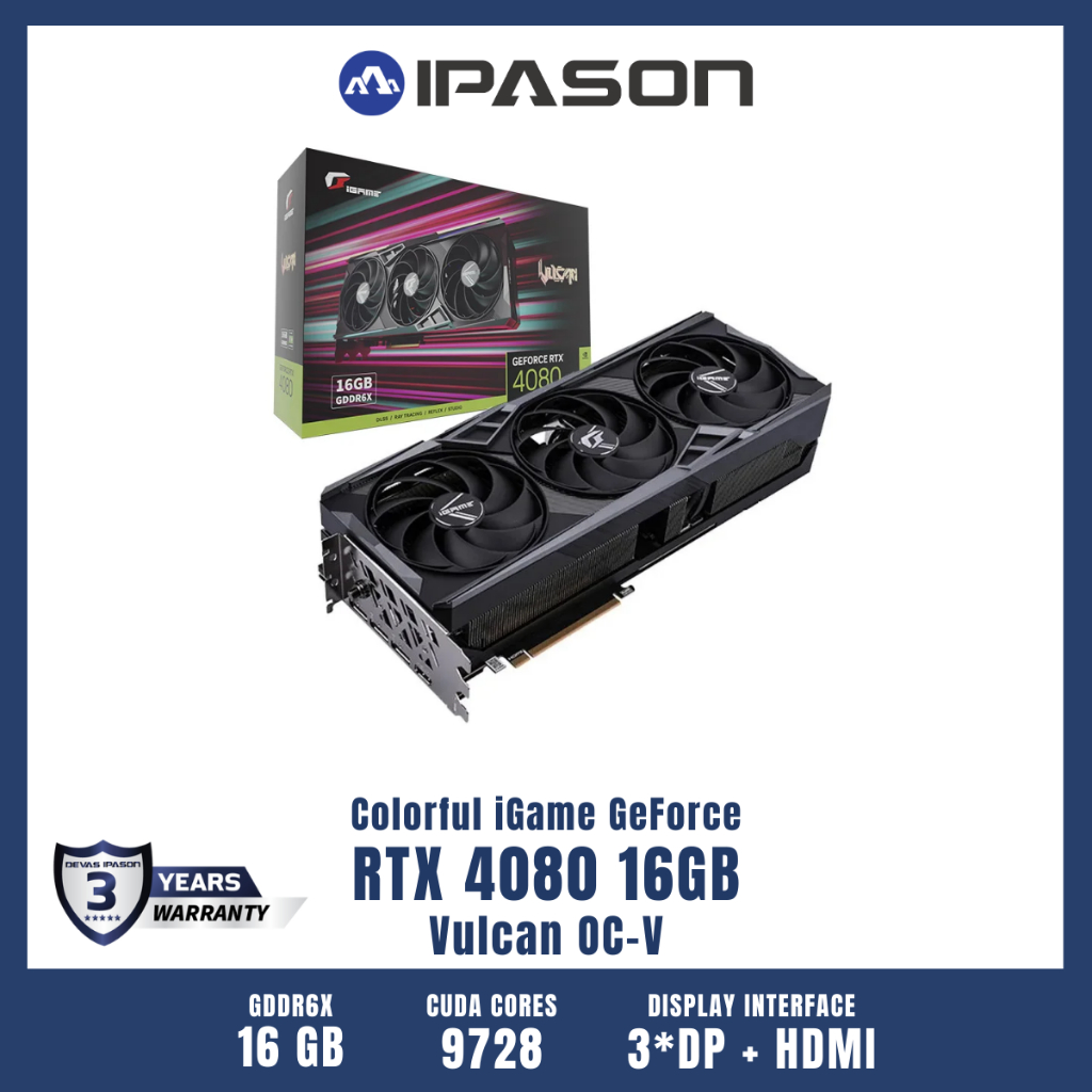 colorful-gpu-การ์ดจอ-igame-geforce-rtx-4080-16gb-vulcan-oc-v-รับประกัน-3-ปี-โดย-devas-ipason