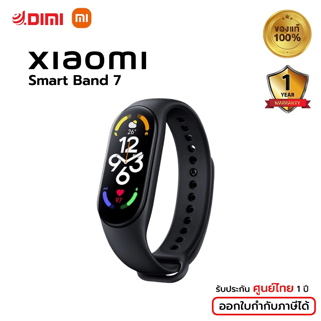Xiaomi Mi Band 7 Global Version สายรัดข้อมืออัจฉริยะรุ่นล่าสุด รับ ...
